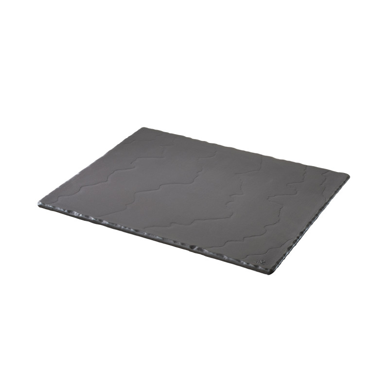 black serving tray