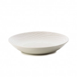 High-end ceramic dinnerware. Sturdy. Variety of shapes, colors