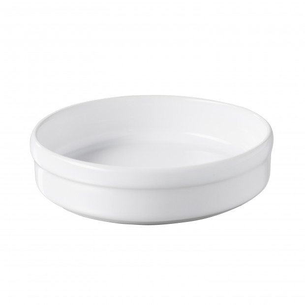 Assiette creuse en porcelaine - 12 cl - Blanc