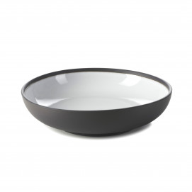 Assiette creuse en porcelaine - 23 cm - Blanc