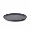 Assiette plate en ardoise - 26cm - Noir