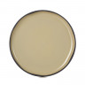 Assiette plate en porcelaine - 21cm - Muscade