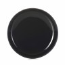 Assiette creuse en porcelaine - 27 cm - Noir