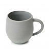 Mug en porcelaine - 33 cl - Gris