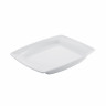 Plat à buffet en porcelaine - 32,5cm - Blanc