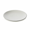 Assiette Plate en Porcelaine Equinoxe Edition Collector - Blanc coton - 16 à 31,5 cm