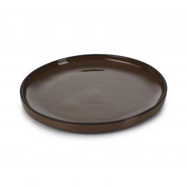 Assiette plate en porcelaine - 21cm - Tonka