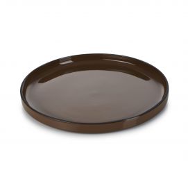 Assiette plate en porcelaine - 28cm - Tonka