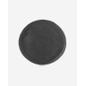 Assiette plate en porcelaine - 28 cm - Noir