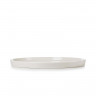 Assiette plate en porcelaine - 22cm - Blanc