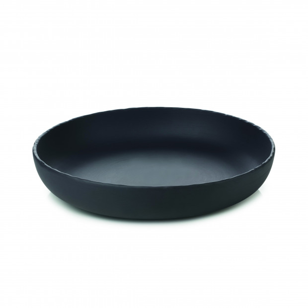 Assiette gourmande en ardoise - 27cm - Noir