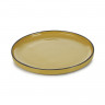 Assiette plate en porcelaine - 21cm - Curcuma