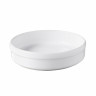 Assiette creuse en porcelaine - 14 cm - Blanc 