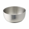 Coupelle ronde en inox - 5 cl - Gris