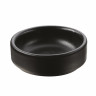 Coupelle en porcelaine - 6.3 cm - Noir