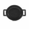 cocotte en porcelaine - 8cl - Noir