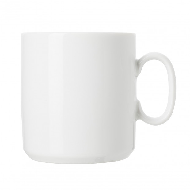 Mug en porcelaine - 33 cl - Blanc