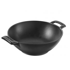 Wok en porcelaine - 1l - Noir