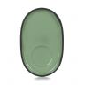 Soucoupe pour tasse en porcelaine - Menthe