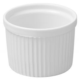 Moule à soufflé en porcelaine - 23 cl - Blanc