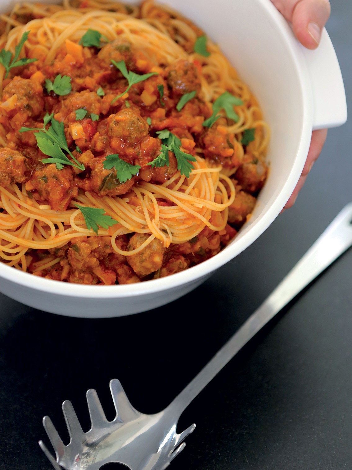 MEATBALLS À LA BOLOGNAISE