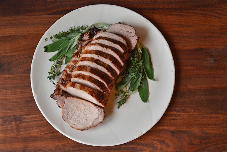 A Cook's Canvas Roasted Pork Loin