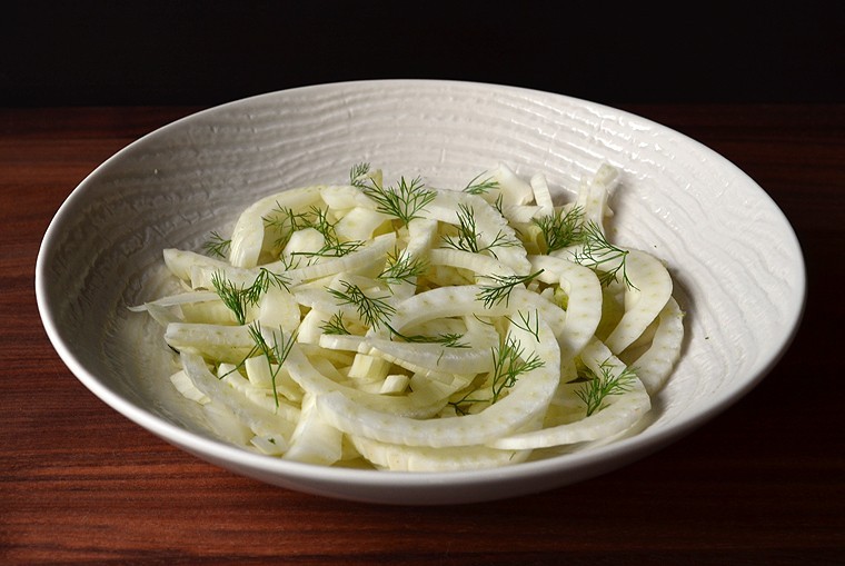 A Cook's Canvas Orange and Fennel salad 