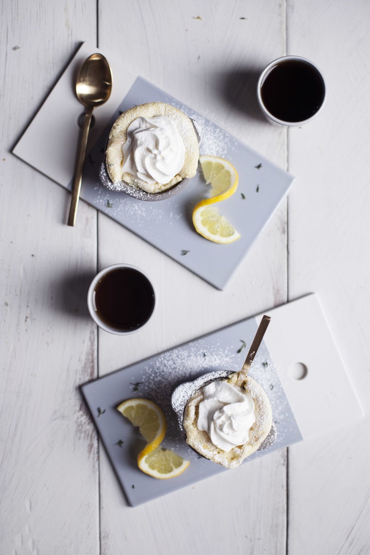 Lemon and tyhme souffle by Modest Marce