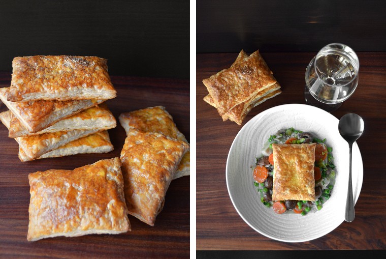 Quick and Easy Chicken Pot Pie with Puff Pastry by A Cook's Canvas