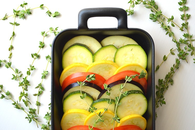 A Cook's Canvas Ratatouille