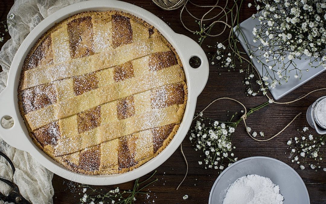 Neapolitan pastiera. Easter cake in Italy by LOLETA