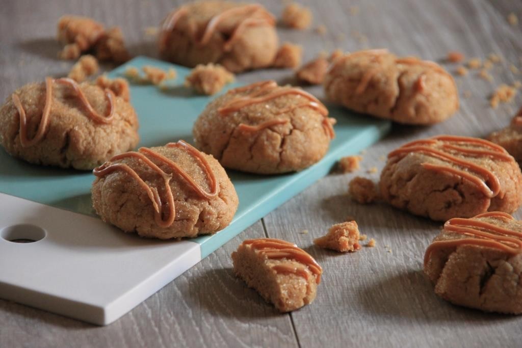 Peanut butter cookies by Sarah Tatouille